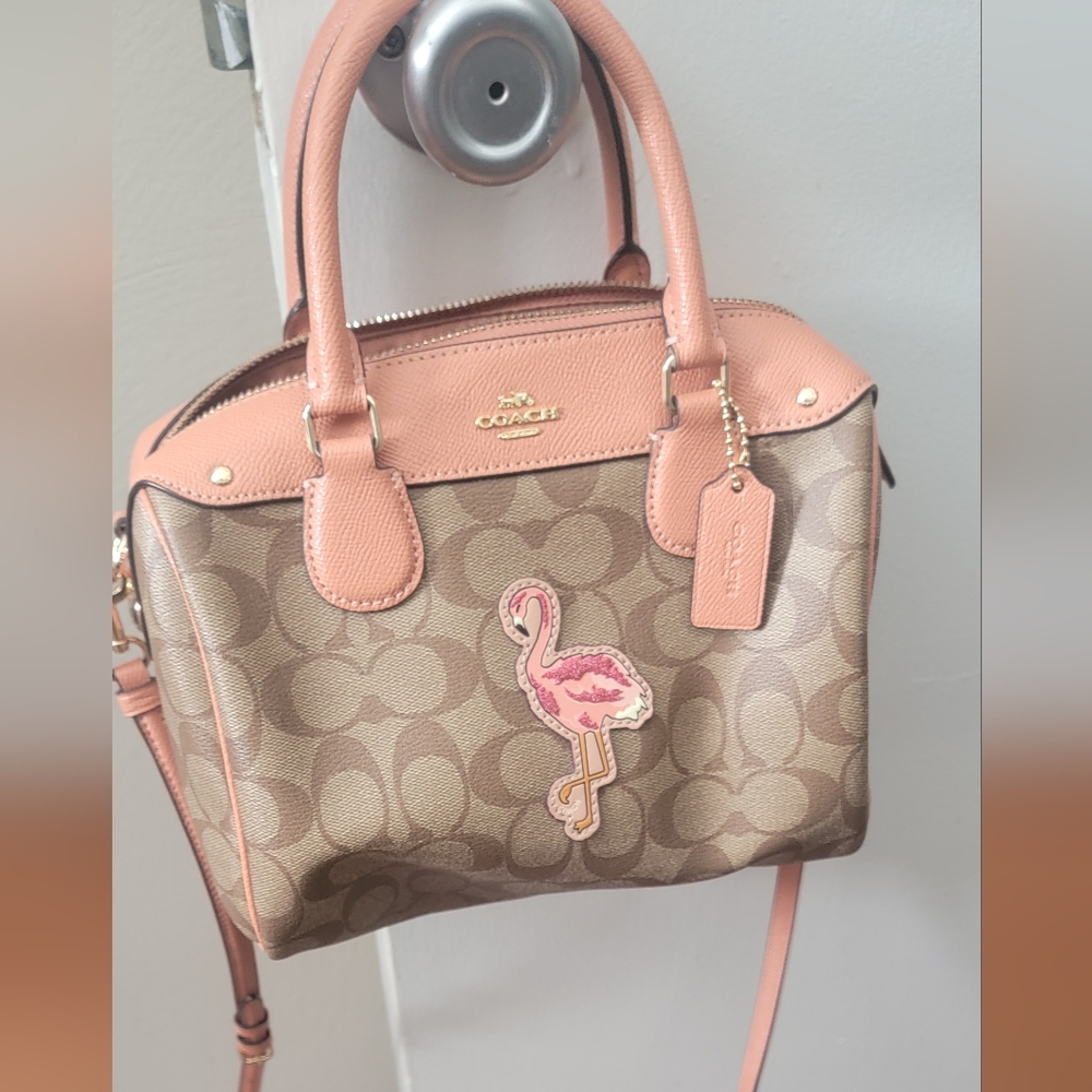 Coach Flamingo satchel